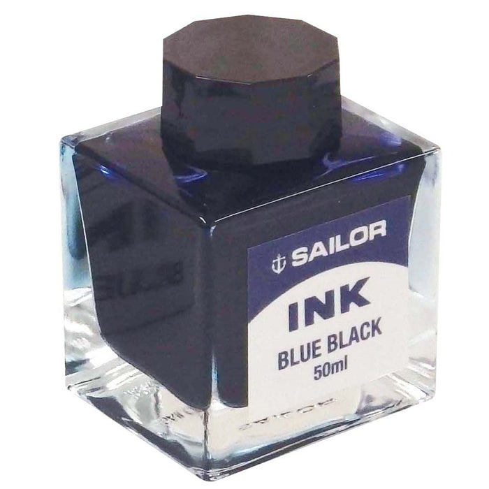 Sailor Fountain Pen Blue Black Dye Bottle Ink 50ml - 13-1007-244