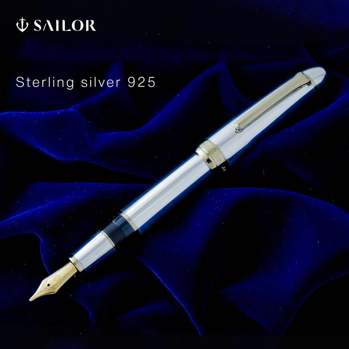 Sailor 钢笔 Profit 21 中号笔尖 925 纯银 型号 10-5027-420