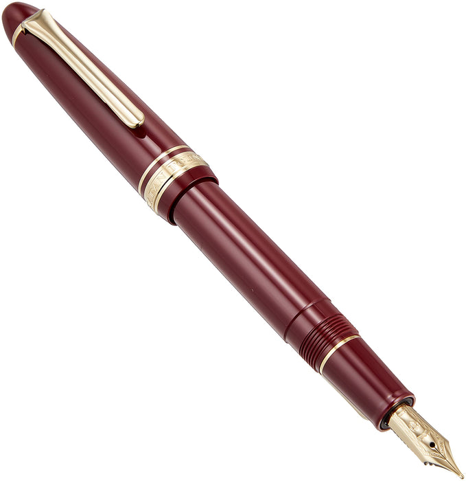 Sailor Fountain Pen Profit Casual Bold Gold Trim Red - Model 11-0570-630