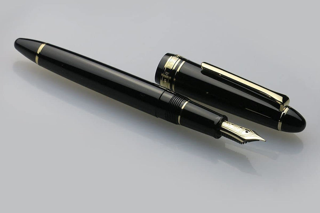 Sailor Fountain Pen Profit - Black Fine Point with Light Gold Trim Model 11-1038-220