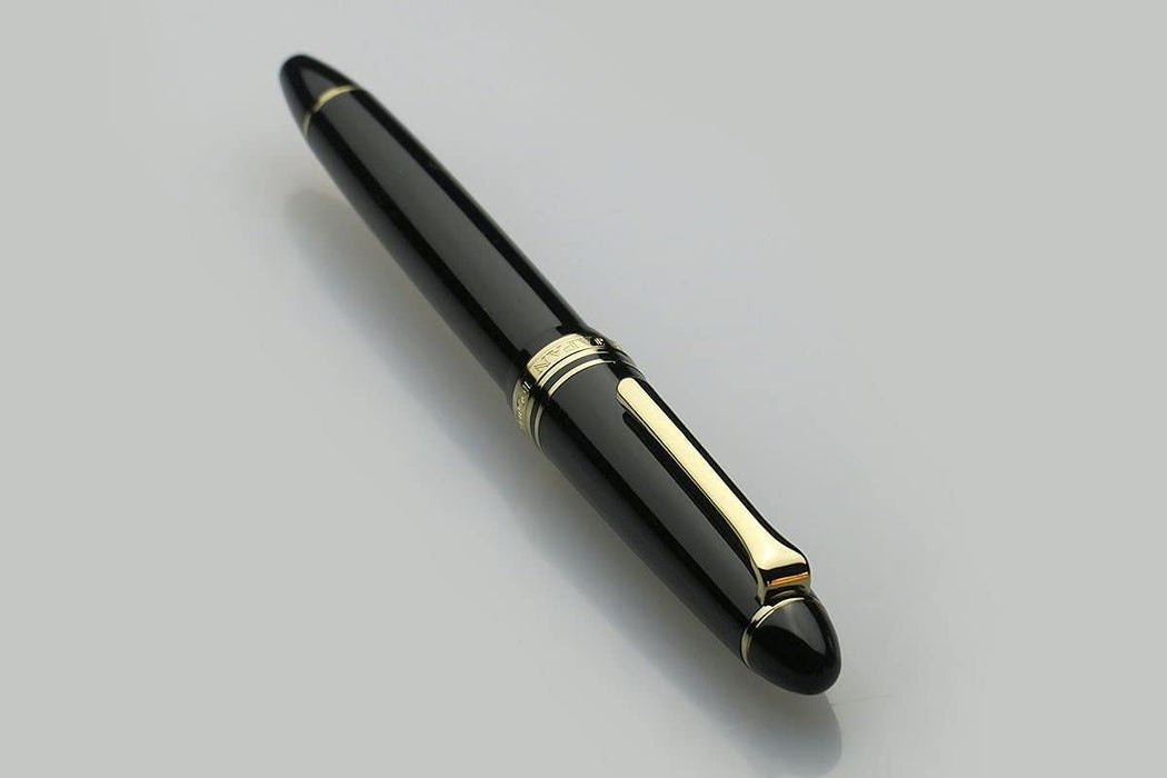 Sailor Fountain Pen Profit with Medium Point and Gold Trim in Black Model 11-1038-420