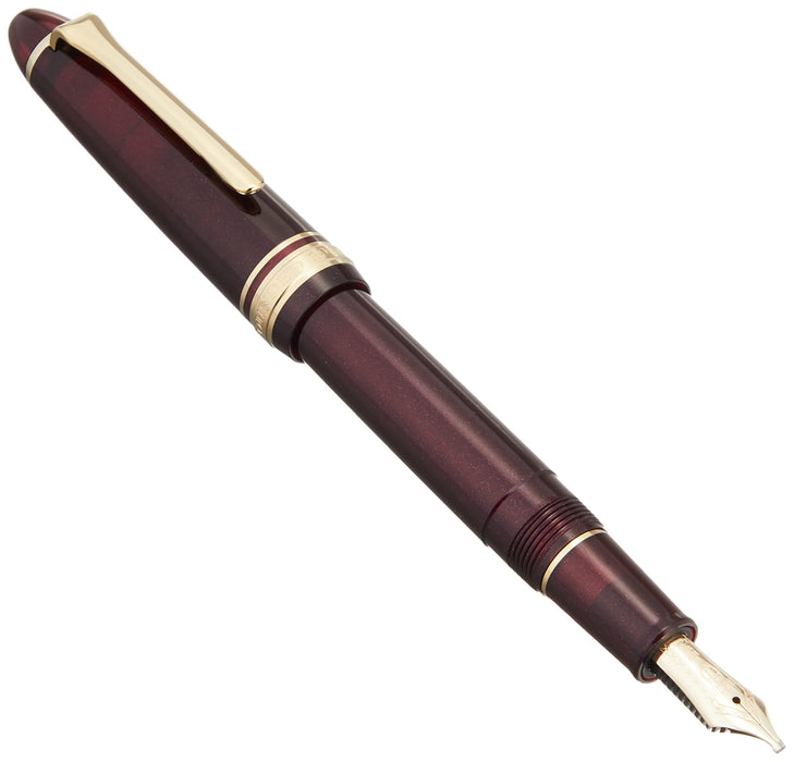 Sailor Fountain Pen Profit Light Gold Trim Shining Red Music 11-1038-930 Model