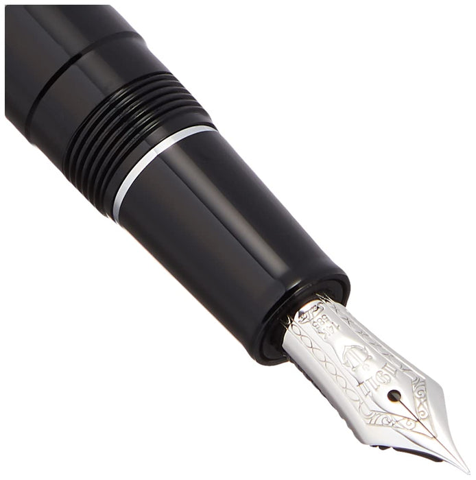 Sailor Fountain Pen - Extra Fine Profit Light with Silver Trim in Black 11-1039-120