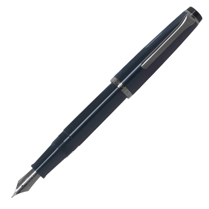 Sailor Fountain Pen Recle Iron Blue Medium Fine 12-0332-340 Model