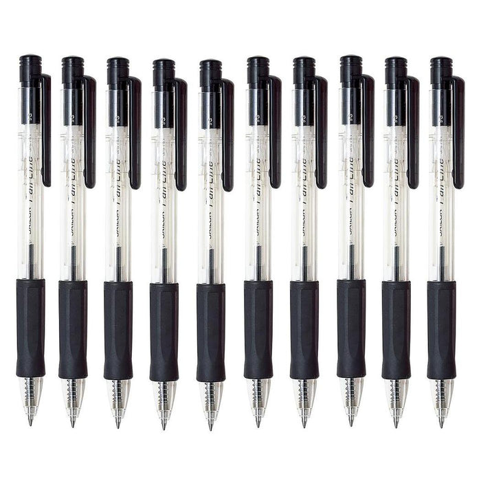 Sailor Fountain Pen Fairline 80 Black Oil-Based Ballpoint Pack of 10