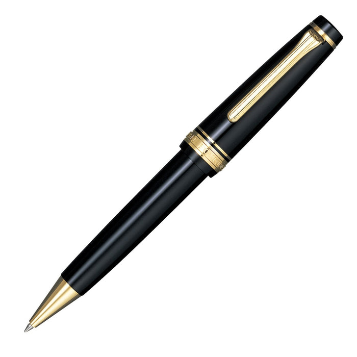 Sailor Professional Gear Gold Black Oil-Based Fountain Pen Model 16-1036-620