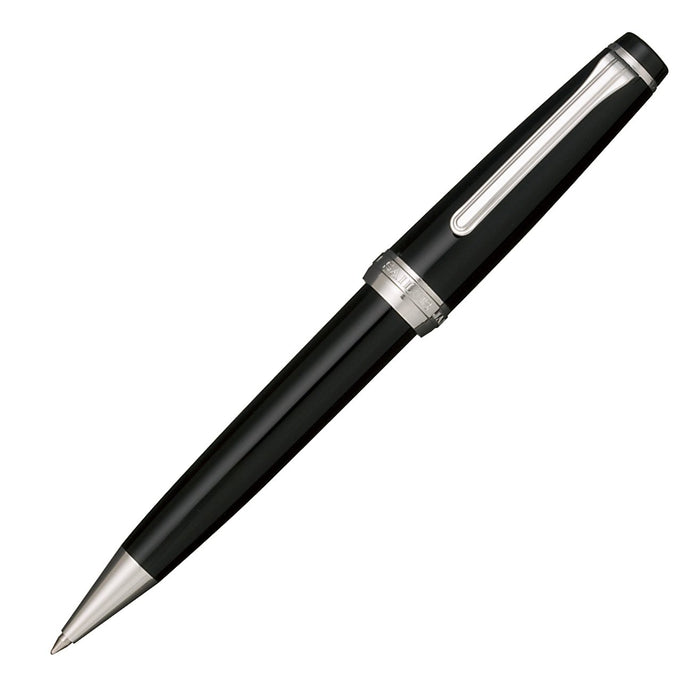 Sailor Professional Gear Slim Black Fountain Pen Oil-Based Ballpoint 16-0707-220