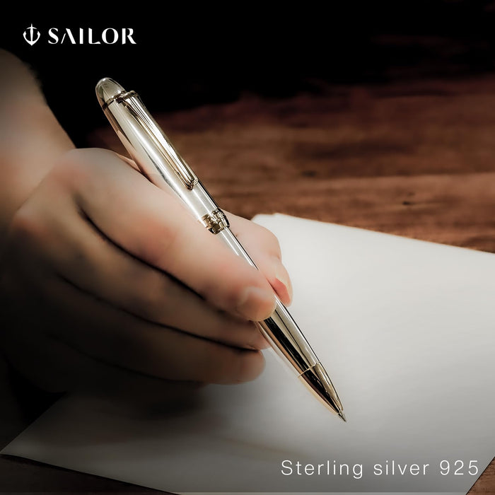 Sailor Fountain Pen Profit 21 0.7Mm Oil-Based Ballpoint Sterling Silver 925