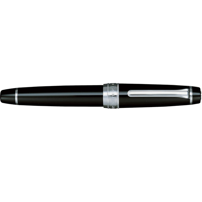 Sailor Professional Gear Silver Kop 21K M 中号笔尖钢笔黑色 Ct 型号