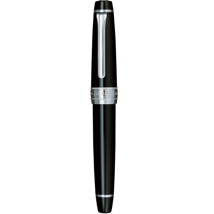 Sailor Professional Gear Silver Kop 21K M Medium Point Fountain Pen Black Ct Model