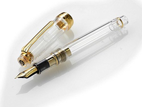 Sailor Fountain Pen Professional Gear Slim Medium Point Gold Transparent 11-9096-400