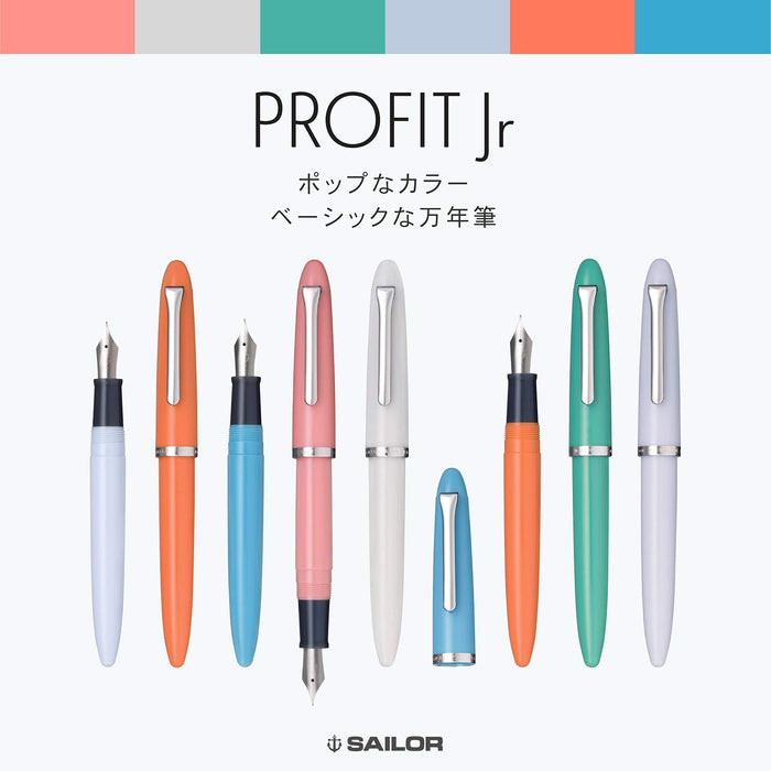 Sailor Profit Junior Medium Fine Fountain Pen in Chrome Orange – 12-0222-373