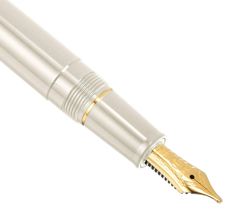 Sailor Fountain Pen Profit Standard Ivory with Zoom Feature 11-1219-717