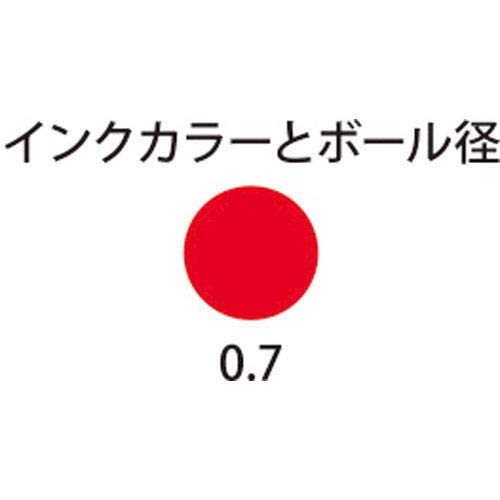 水手鋼筆 18-0103-230 補充裝 0.7 毫米紅色墨水 5 件套