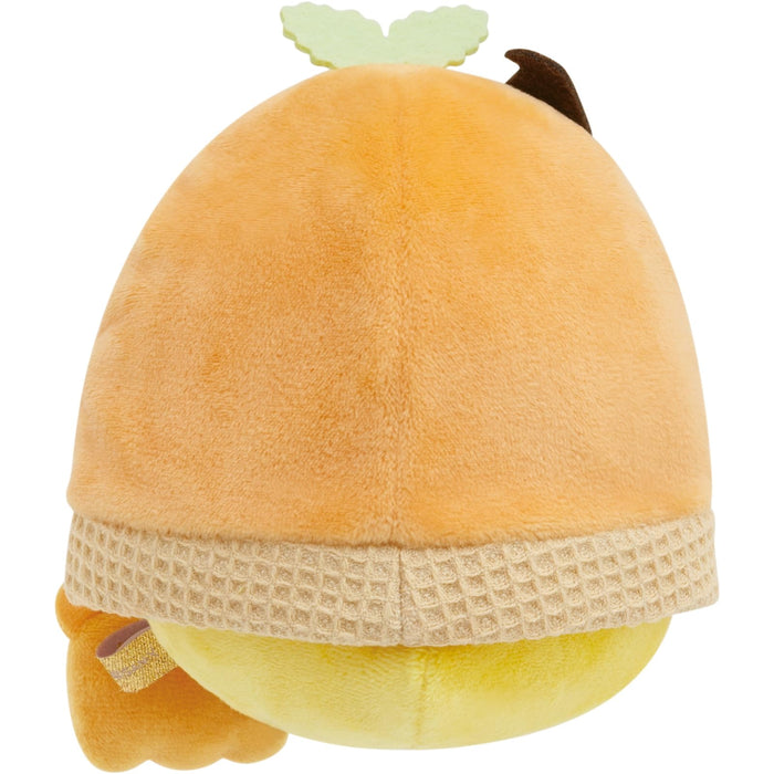 San-X Rilakkuma Magical Pumpkin Halloween Plush Toy Kiiroitori Mischievous Ghost