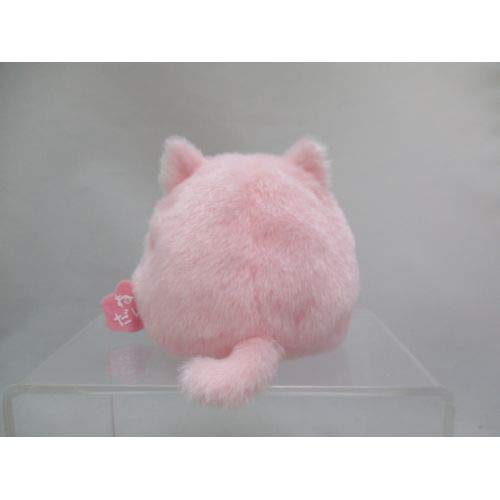 Sanei Boeki 毛绒猫 Dango Sakura W7.5xD6xH7cm