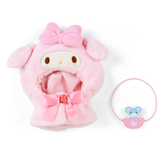 Sanrio My Melody 偶像毛绒玩具服装 带手拿包 适合 3 岁及以上人士