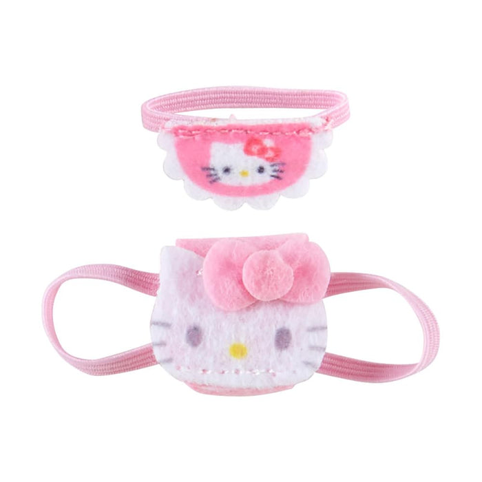 Sanrio Mini Pitatto Friends Hello Kitty Accessory Set Dress Up Supplies 16x8x2.5 cm