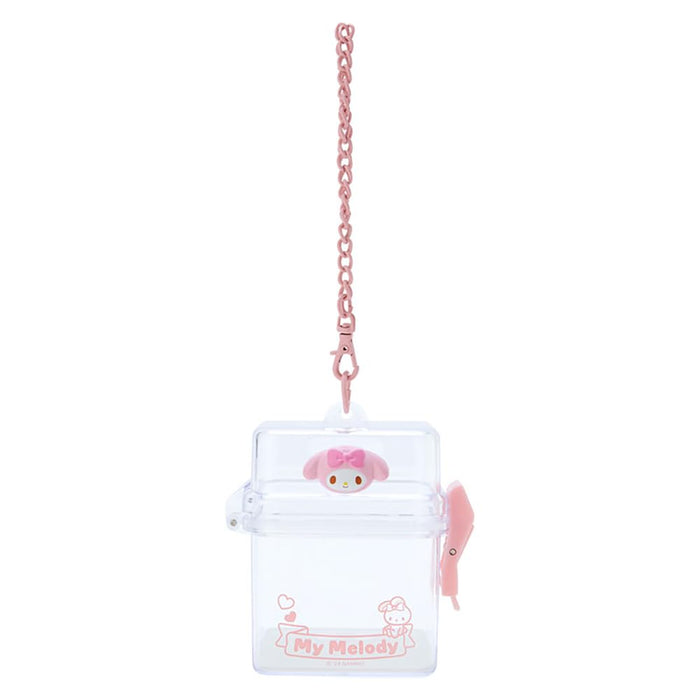 Sanrio My Melody 迷你透明保护套 8x8x4cm 604461 - Pitatto Friends 定制用品