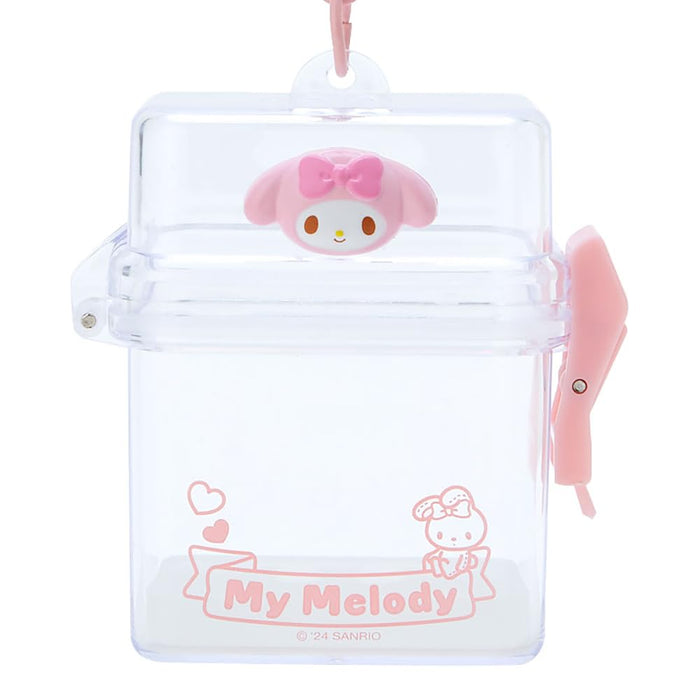 Sanrio My Melody 迷你透明保护套 8x8x4cm 604461 - Pitatto Friends 定制用品