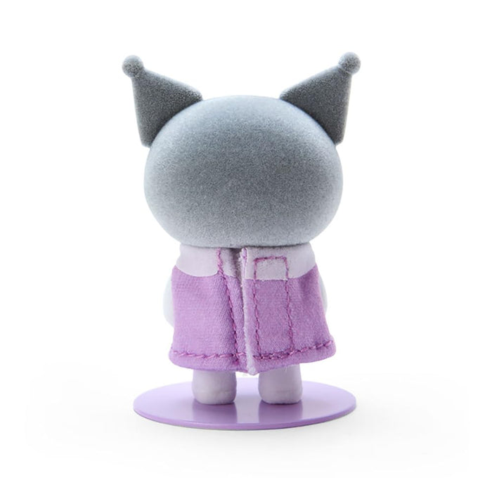 Sanrio Kuromi 迷你 Flocky 换装娃娃 - Sanrio Pitatto Friends Kuromi-Chan 6.8x3.6x3cm 604321