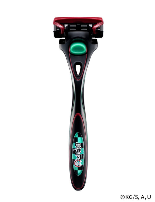 Schick Demon Slayer Tanjiro Kamado Hydro 5 Razor with Stand and Case Includes 4 Extra Blades