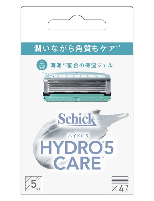 Schick Hydro 5 Care 4 件套替换剃须刀片