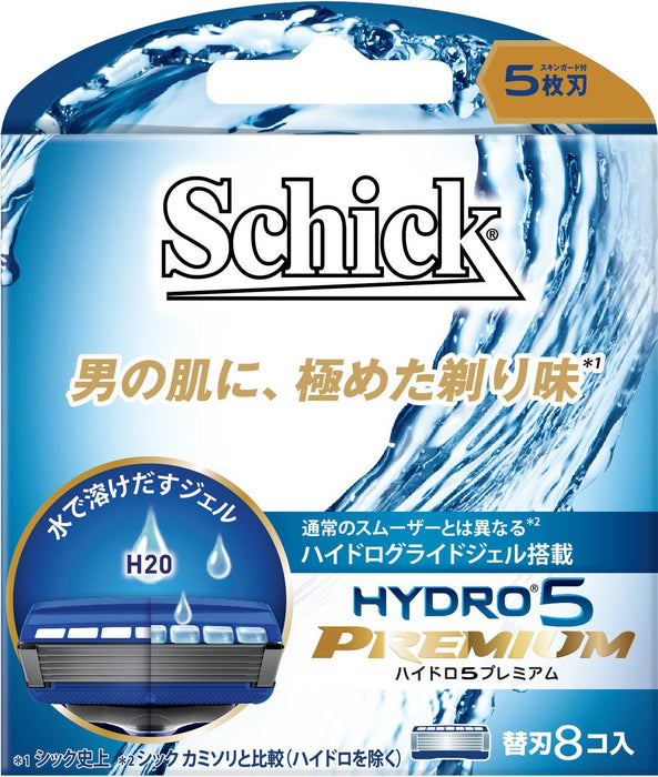 Schick Hydro 5 優質 8 件備用刀片包