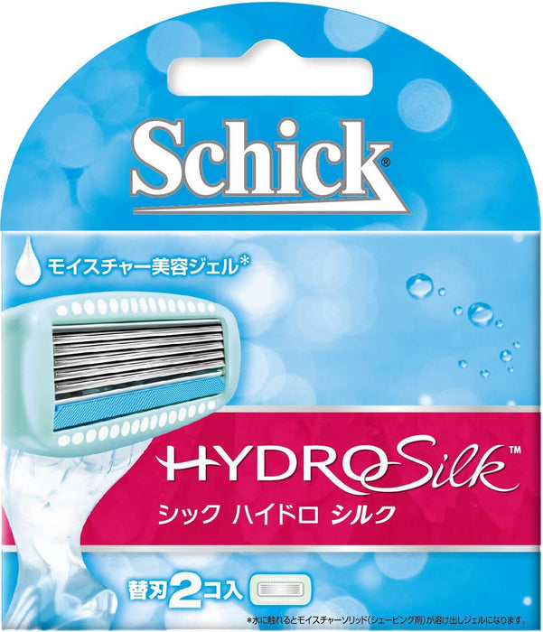 Schick Hydrosilk 4 件套备用刀片 - 优质替换剃须刀头