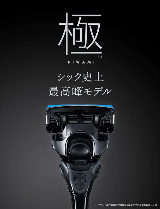 Schick Kiwami 4 件替換刀片套裝，實現順暢剃須