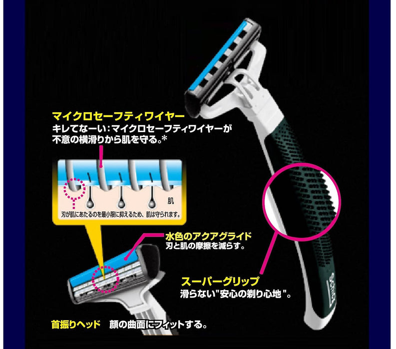 Schick Protector - 10 件装一次性剃须刀套装