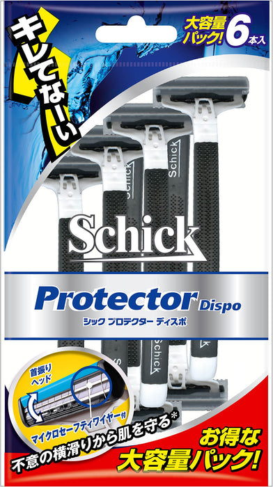 Schick Protector 一次性剃须刀 6 件装