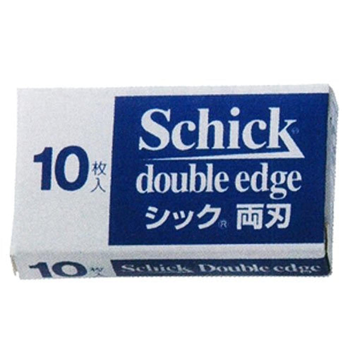 Schick 不锈钢双刃备用刀片 SSD-10 盒装