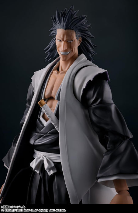 Bandai Spirits SH Figuarts 死神剑八 Zaraki 170 毫米 PVC ABS 公仔