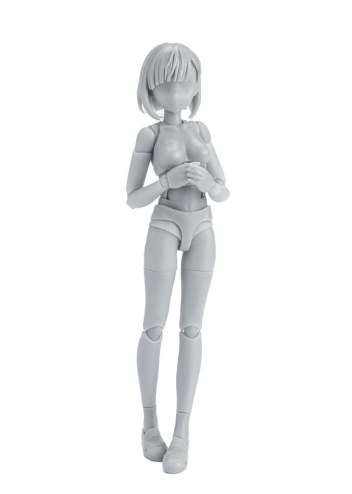 Bandai Spirits Sh Figuarts Body-Chan Dx 套裝灰色 130 毫米 PVC ABS 手辦