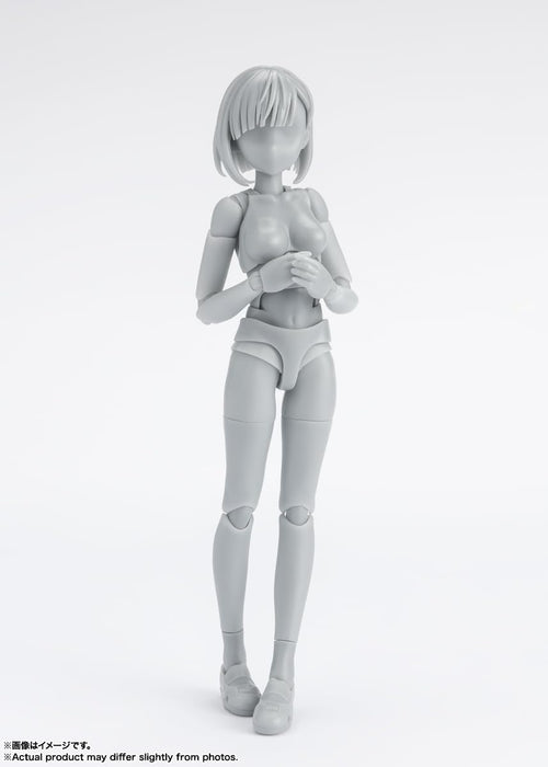 Bandai Spirits Sh Figuarts Body-Chan Dx Set Gray 130mm PVC ABS Figure