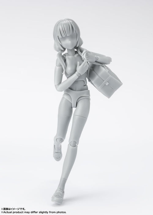 Bandai Spirits Sh Figuarts Body-Chan Dx 套裝灰色 130 毫米 PVC ABS 手辦