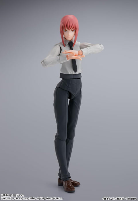 Bandai Spirits Sh Figuarts 电锯人 Makima 140 毫米 PVC ABS 布制人偶