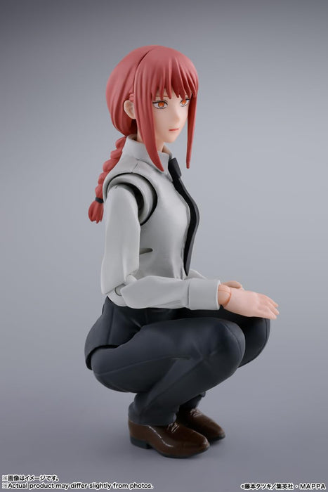 Bandai Spirits Sh Figuarts 电锯人 Makima 140 毫米 PVC ABS 布制人偶