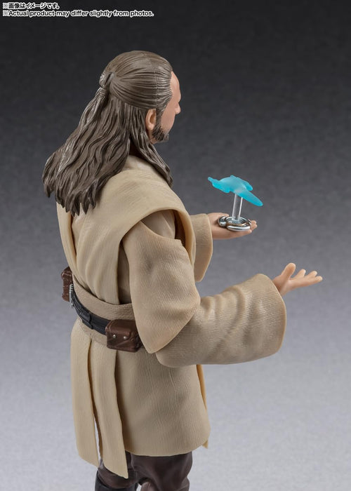 Bandai Spirits SH Figuarts Qui-Gon Jinn 150 毫米 PVC ABS 布制模型