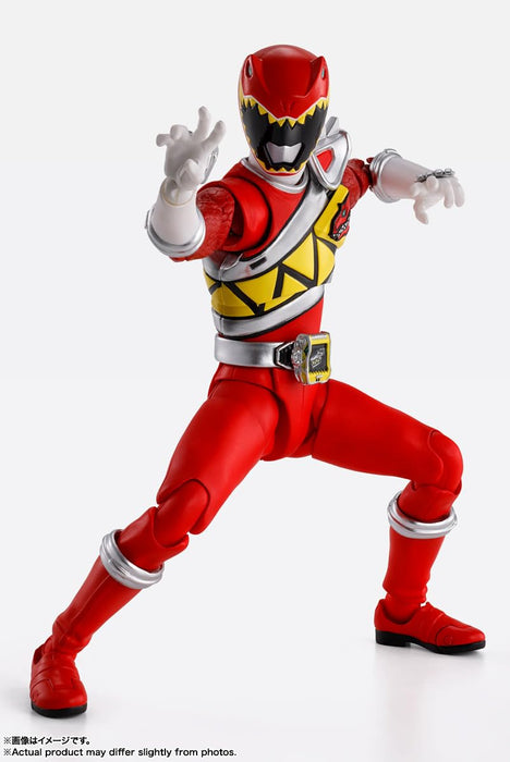 Bandai Spirits Sh Figuarts Kyoryuger Kyoryu 红色 145 毫米 ABS PVC 公仔