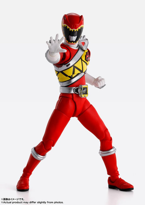 Bandai Spirits Sh Figuarts Kyoryuger Kyoryu 紅色 145 毫米 ABS PVC 手辦