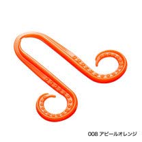 Shimano Engetsu Fish Attracting Tie Vivid Curly 008 Orange