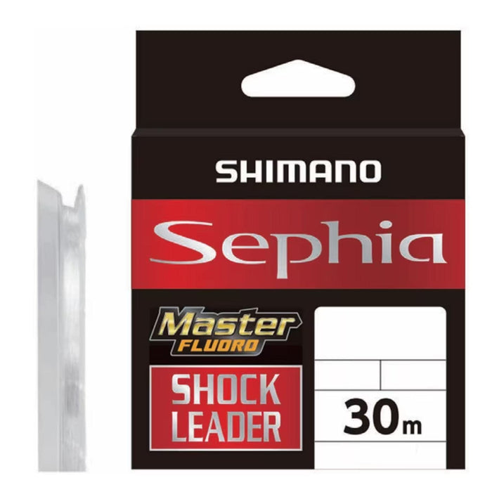 Shimano Sephia Master Fluoro Leader 30M 1.75 透明边缘线 氟碳