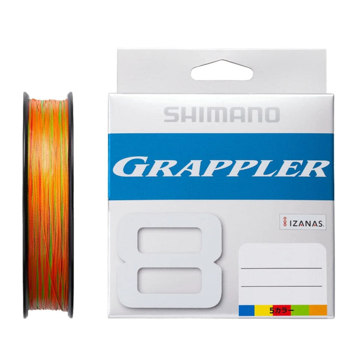 Shimano Grappler 8 PE Line 300M 1.2 強度 - 5 色段