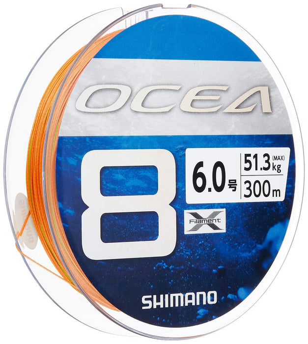 Shimano Ocea 8 300M 6.0 5 色钓鱼线 Ld-A71S