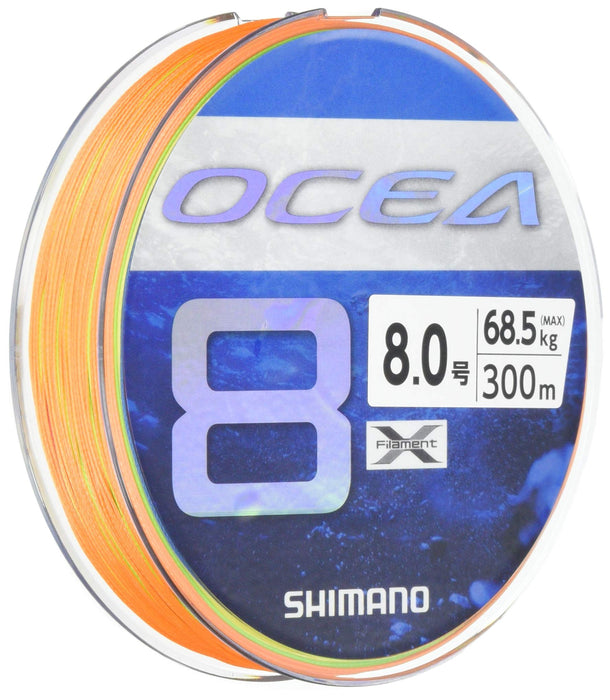 Shimano Ocea 8 300M 5 色釣魚線 8.0 Ld-A71S |耐用可靠