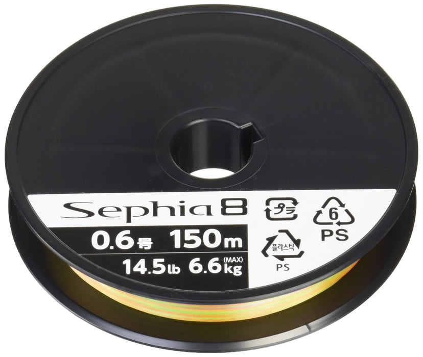 Shimano Sephia Eging Pe 线 8 股 150M 0.6 LD-E51S 钓鱼线