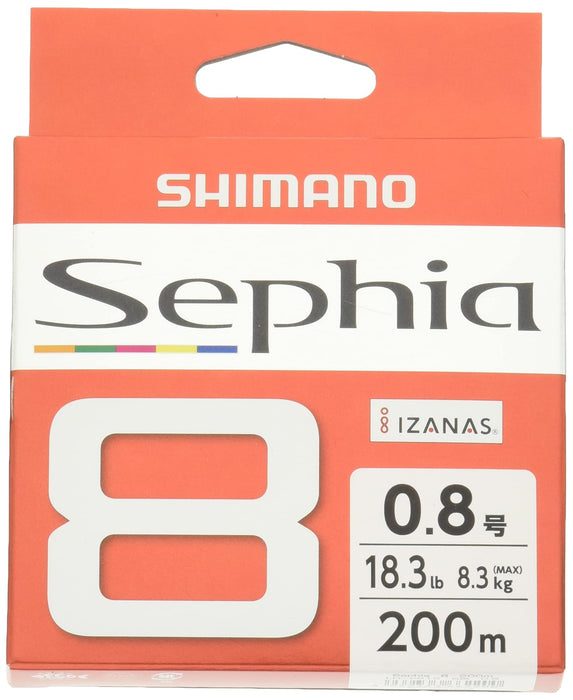 Shimano Sephia 8 PE Eging Fishing Line 200M 0.8