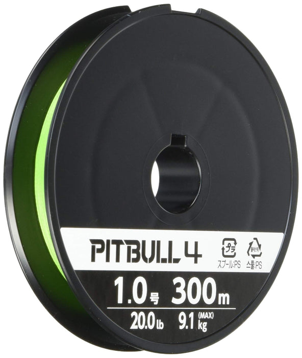 Shimano Pitbull 4 石灰綠 300M 釣魚線 1.0 PL-M74S